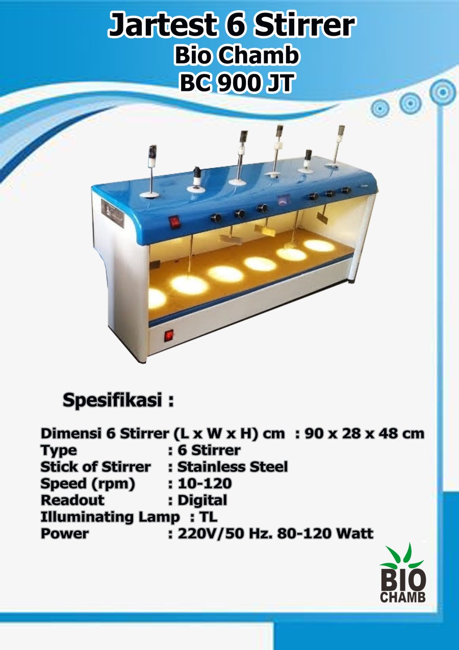 Jartest 6 Stirrer